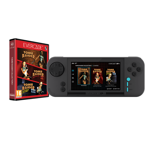 Evercade EXP-R - Including Tomb Raider - Console pack by Blaze The Chelsea Gamer