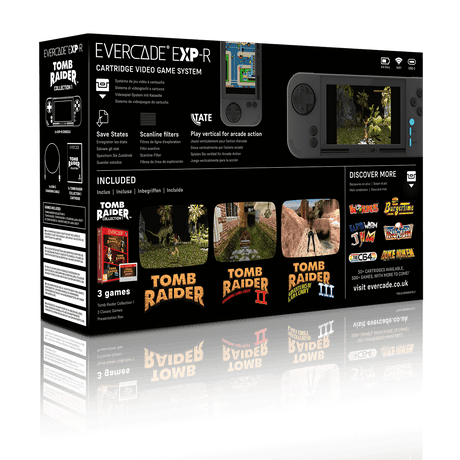 Evercade EXP-R - Including Tomb Raider - Console pack by Blaze The Chelsea Gamer