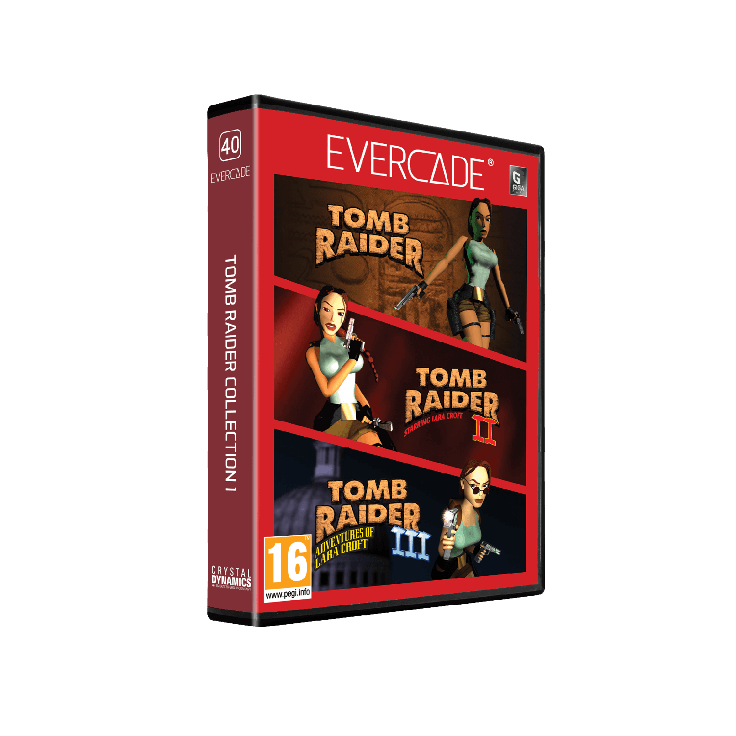 Evercade EXP-R - Including Tomb Raider - Console pack by Blaze The Chelsea Gamer