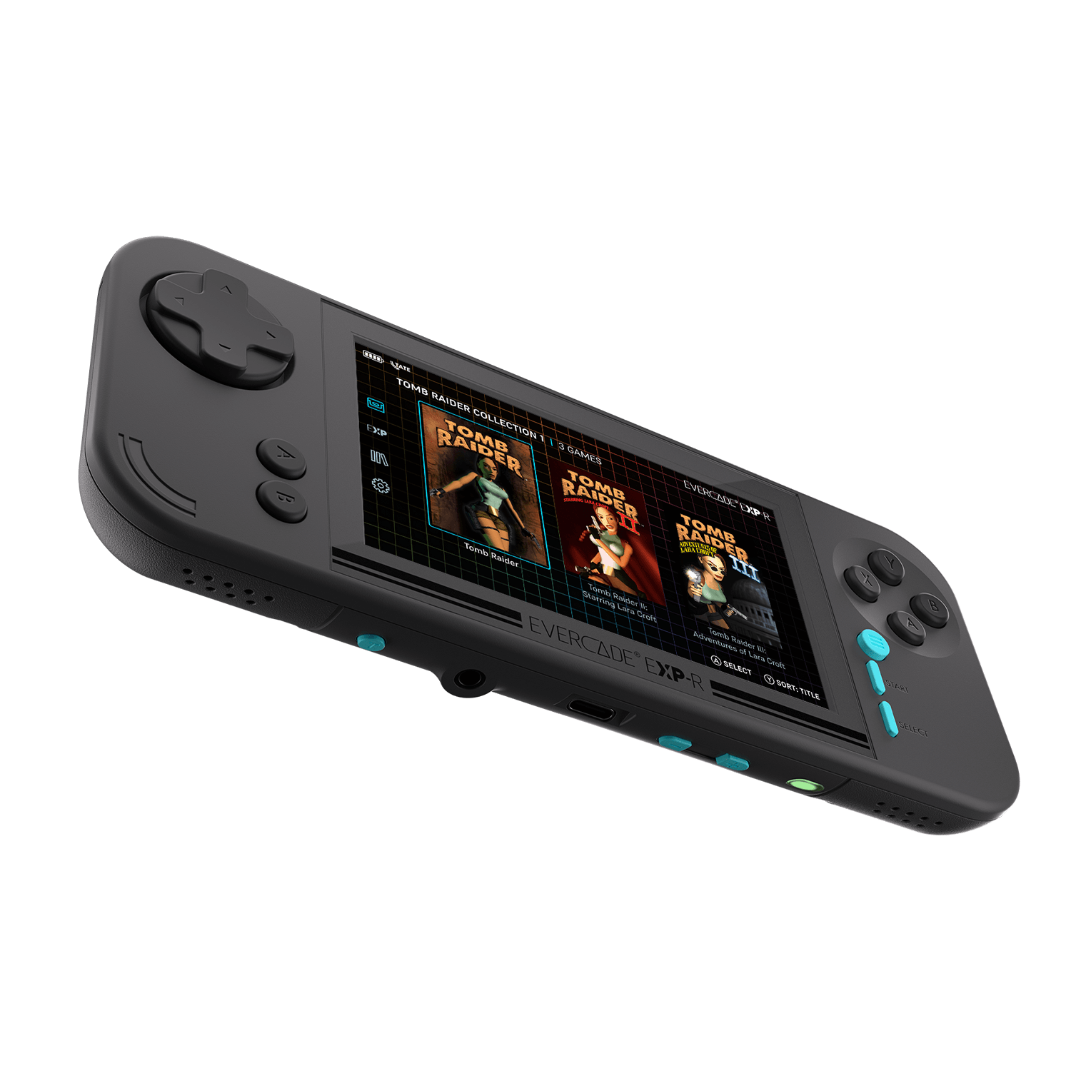 Evercade EXP-R - Including Tomb Raider - Console pack by Blaze The Chelsea Gamer