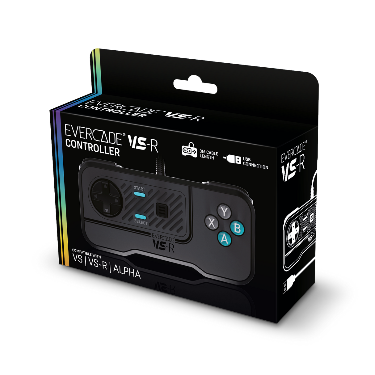 The Evercade VS-R Wired Controller - Console Accessories by Blaze The Chelsea Gamer