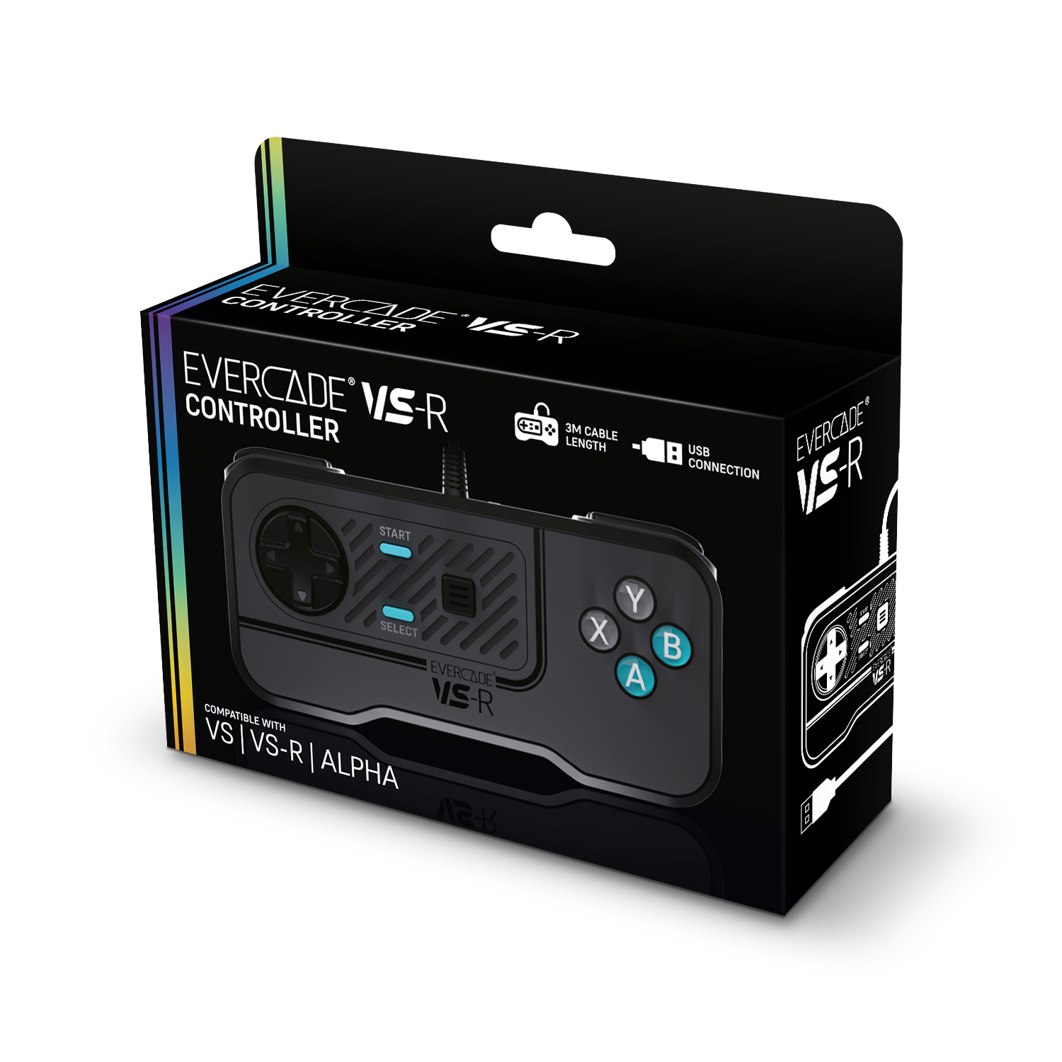 The Evercade VS-R Wired Controller - Console Accessories by Blaze The Chelsea Gamer