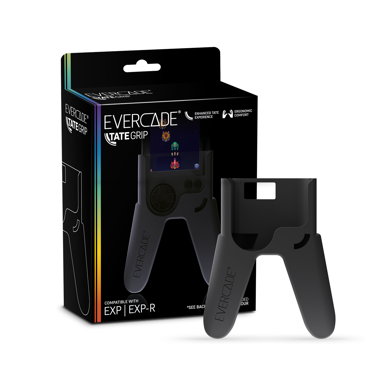 Evercade TATE Grip - Grey - Console Accessories by Blaze The Chelsea Gamer