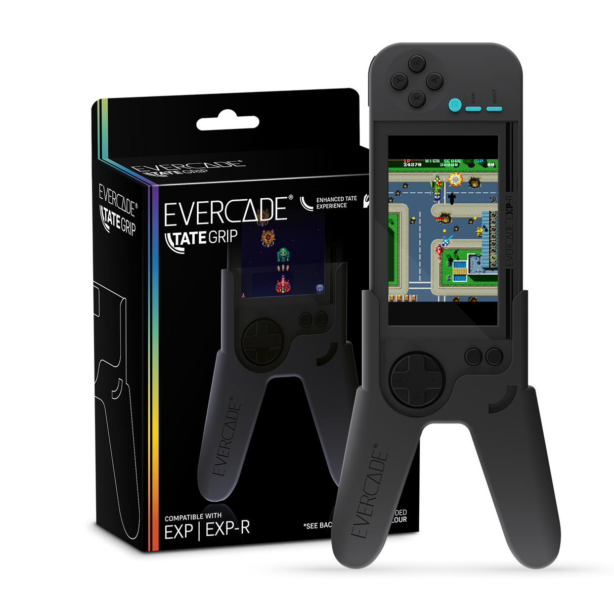Evercade TATE Grip - Grey - Console Accessories by Blaze The Chelsea Gamer