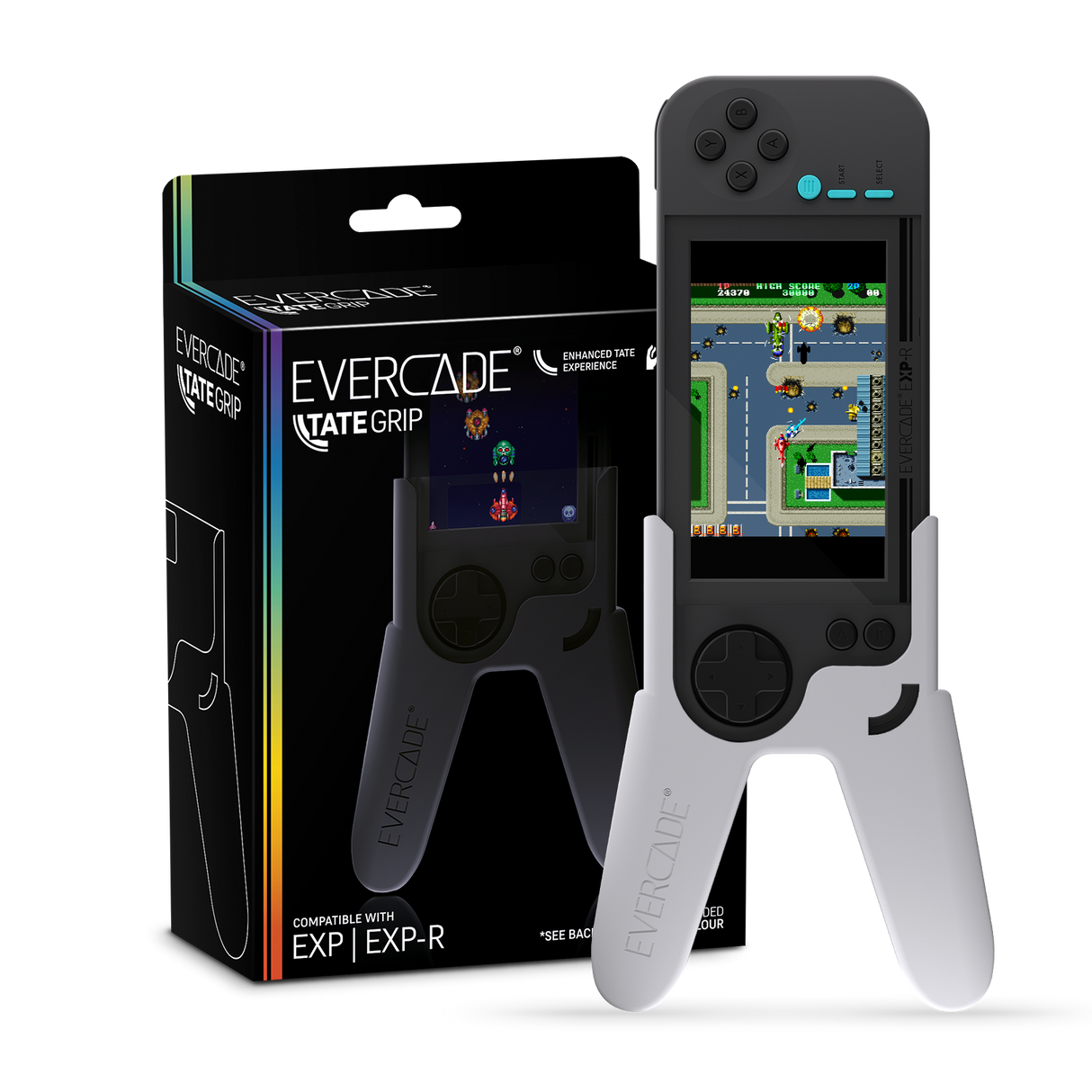 Evercade TATE Grip - White - Console Accessories by Blaze The Chelsea Gamer