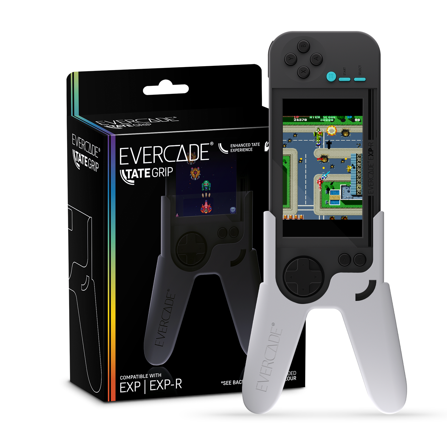 Evercade TATE Grip - White - Console Accessories by Blaze The Chelsea Gamer