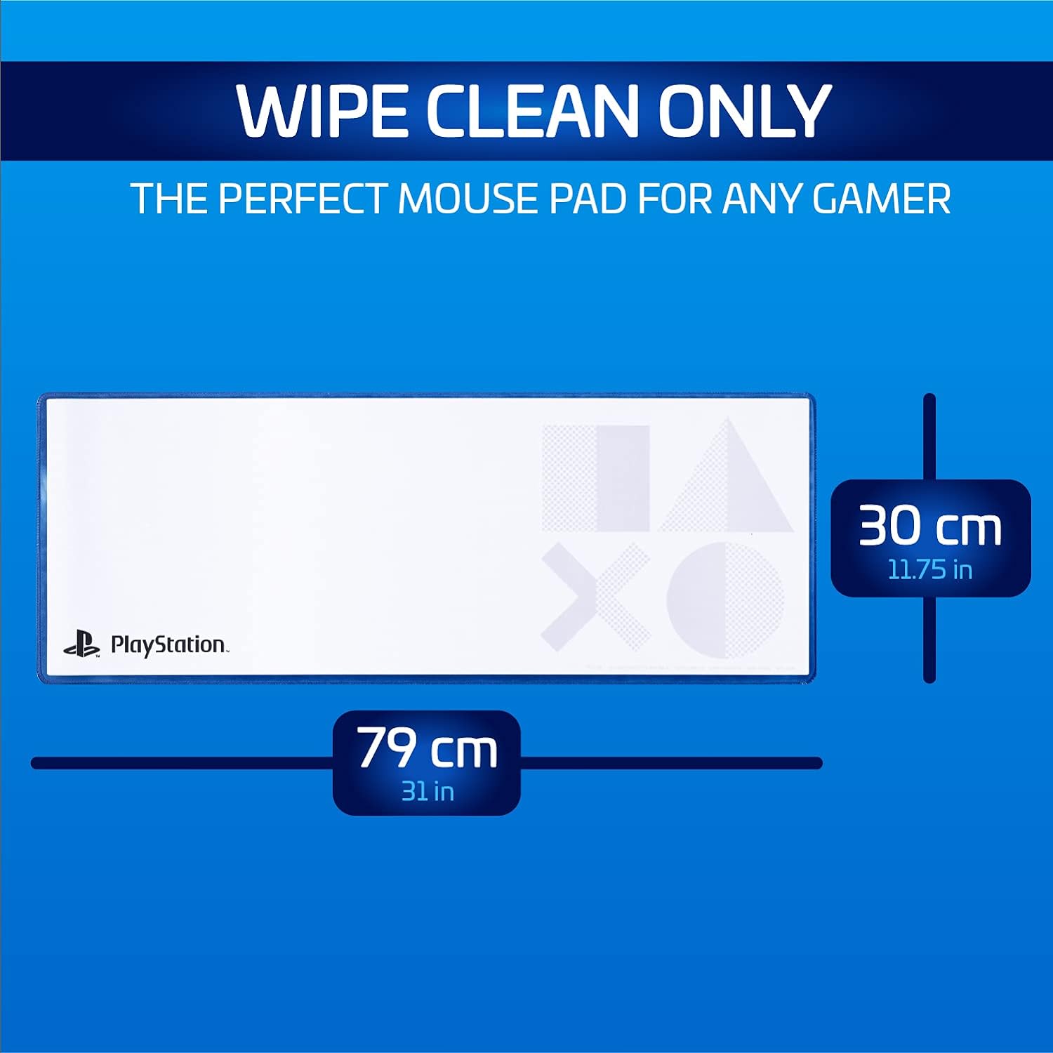 PlayStation 5th Gen Icons - Desk Mat - Paladone - Surface by Paladone The Chelsea Gamer