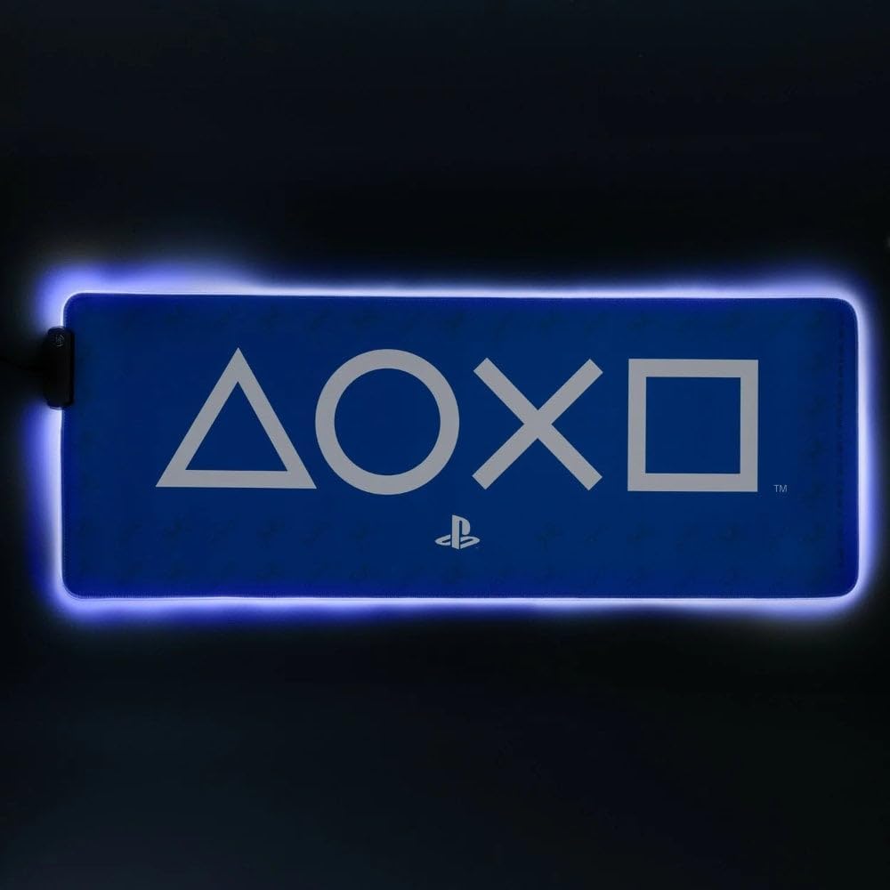 PlayStation Light Up - Desk Mat - Surface by Paladone The Chelsea Gamer