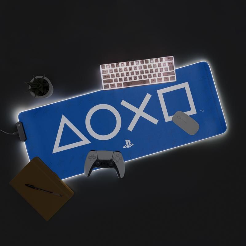 PlayStation Light Up - Desk Mat - Surface by Paladone The Chelsea Gamer