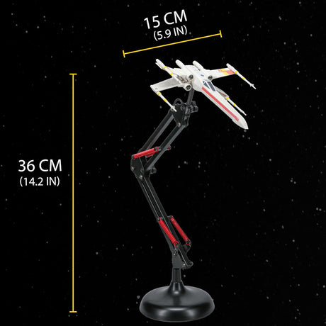 X Wing Posable Desk Light - Paladone - Lighting by Paladone The Chelsea Gamer