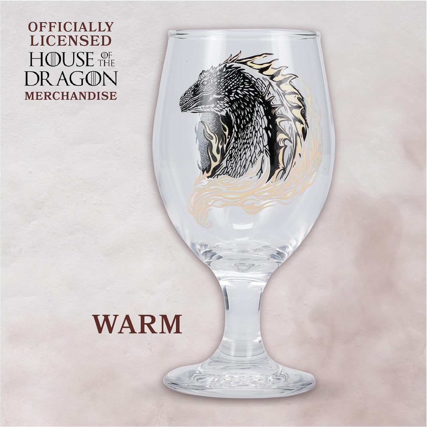 House Of The Dragon Colour Change Goblet - Paladone - Merchandise by Paladone The Chelsea Gamer