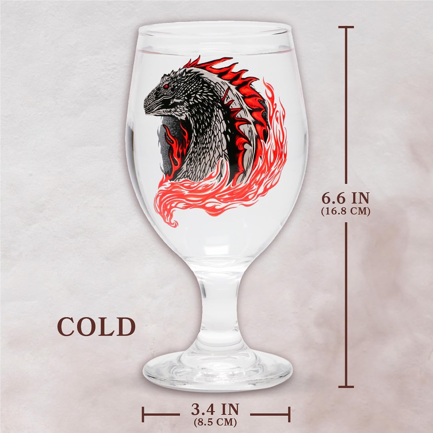 House Of The Dragon Colour Change Goblet - Paladone - Merchandise by Paladone The Chelsea Gamer