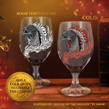 House Of The Dragon Colour Change Goblet - Paladone - Merchandise by Paladone The Chelsea Gamer