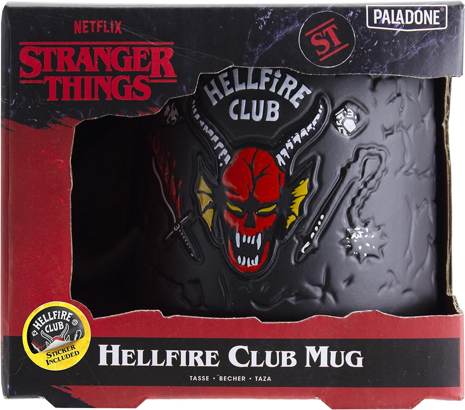 Stranger Things Hawkins High Hellfire Club Mug - Paladone - Merchandise by Paladone The Chelsea Gamer