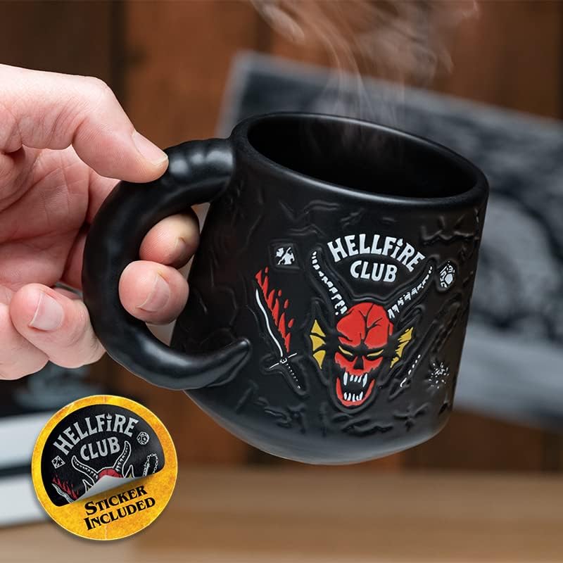 Stranger Things Hawkins High Hellfire Club Mug - Paladone - Merchandise by Paladone The Chelsea Gamer
