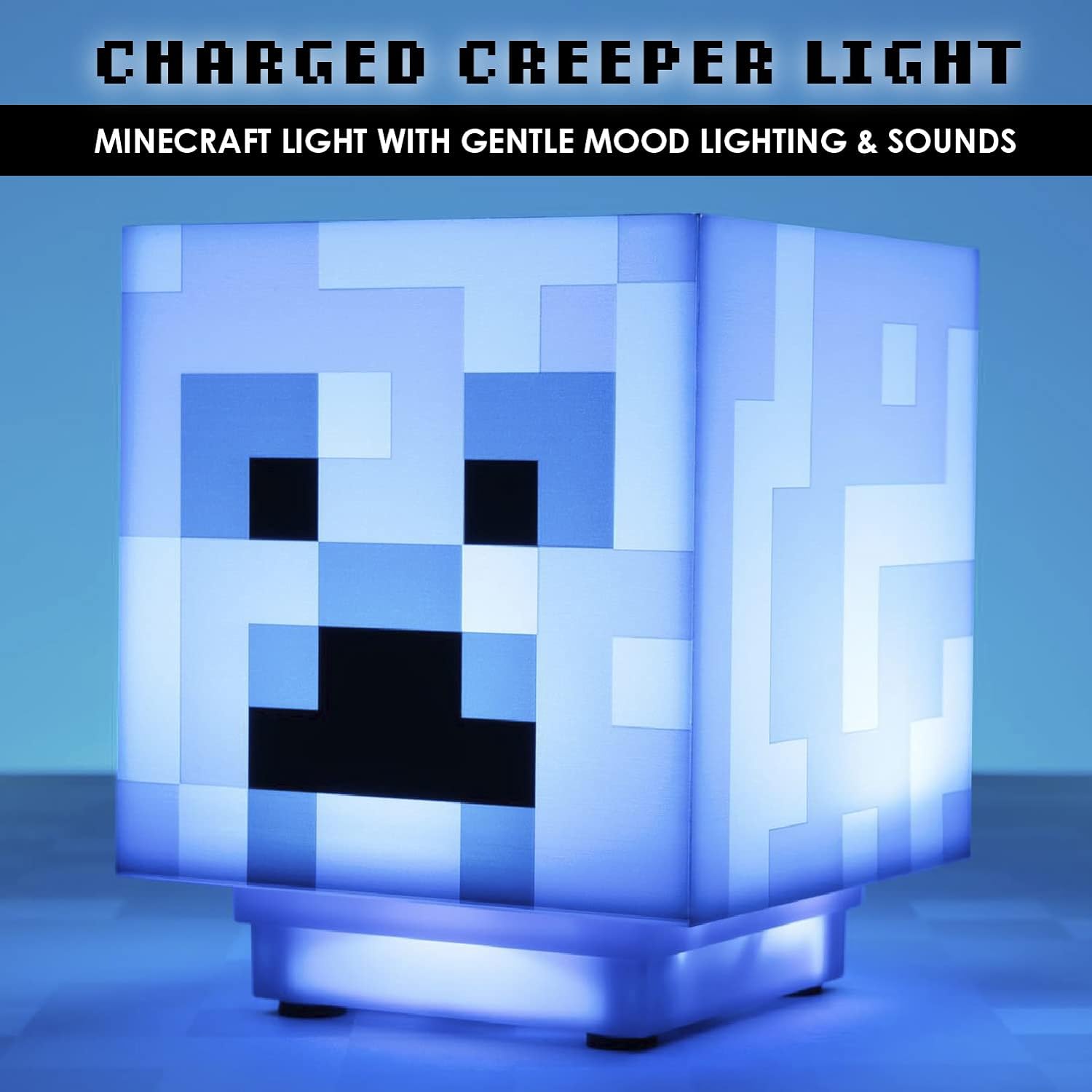 Minecraft Charged Creeper Light with Sound - Paladone - Lighting by Paladone The Chelsea Gamer