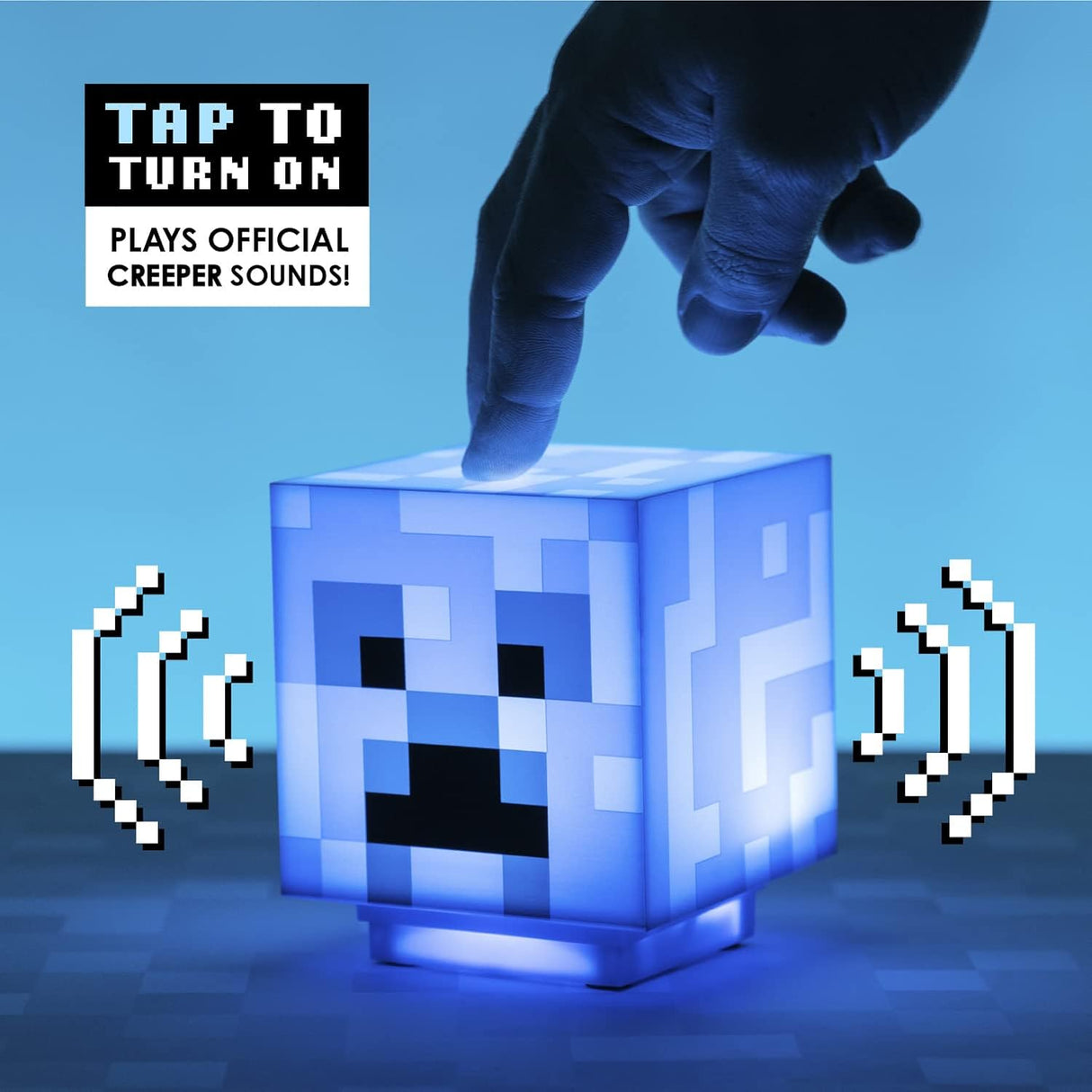 Minecraft Charged Creeper Light with Sound - Paladone - Lighting by Paladone The Chelsea Gamer
