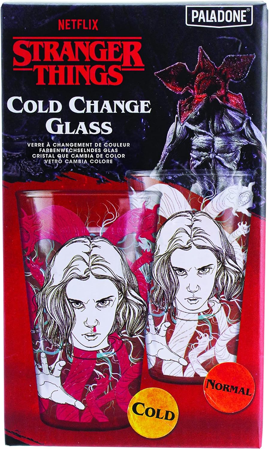 Stranger Things Eleven Drinking Glass - Paladone - Merchandise by Paladone The Chelsea Gamer