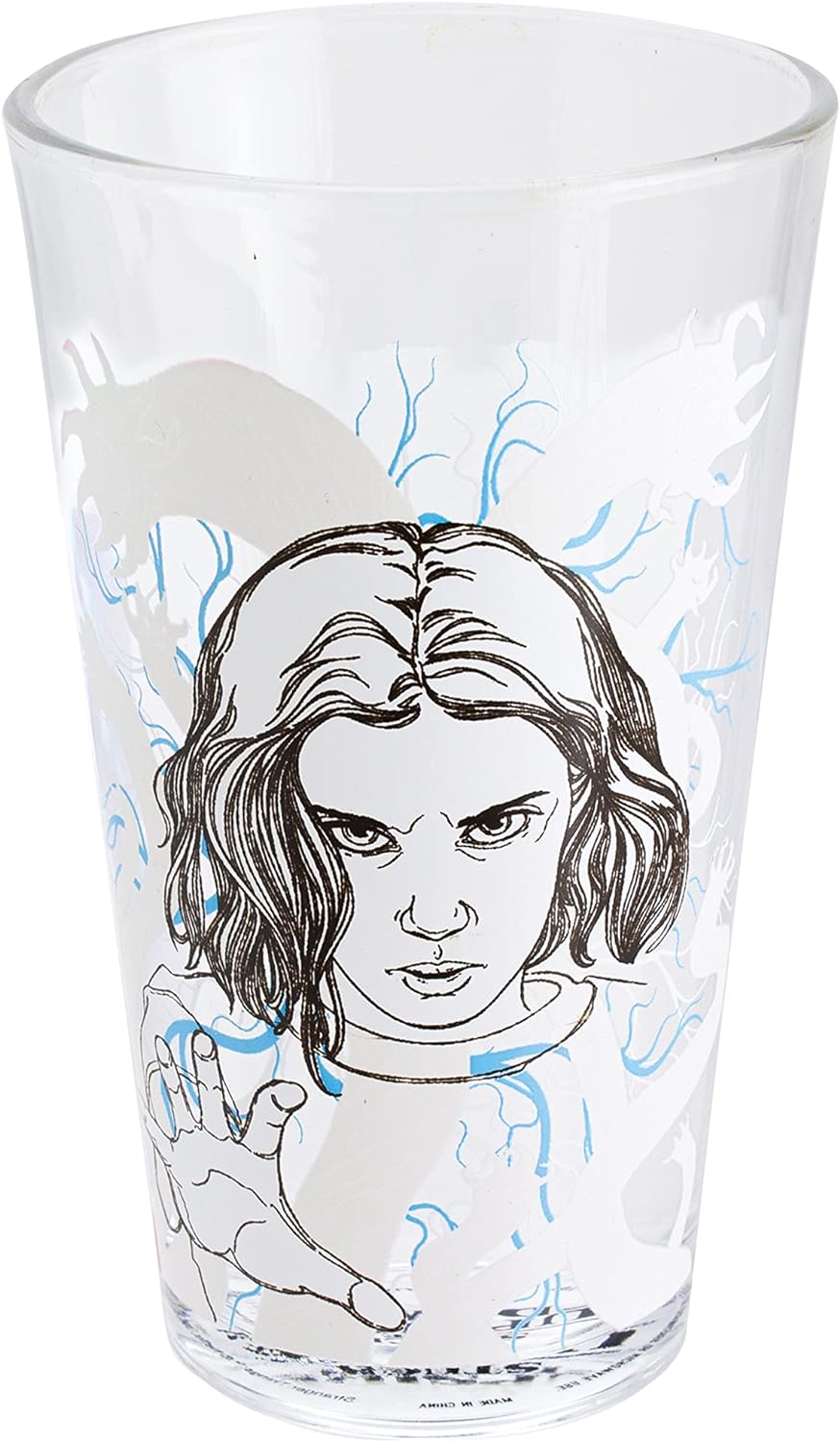 Stranger Things Eleven Drinking Glass - Paladone - Merchandise by Paladone The Chelsea Gamer