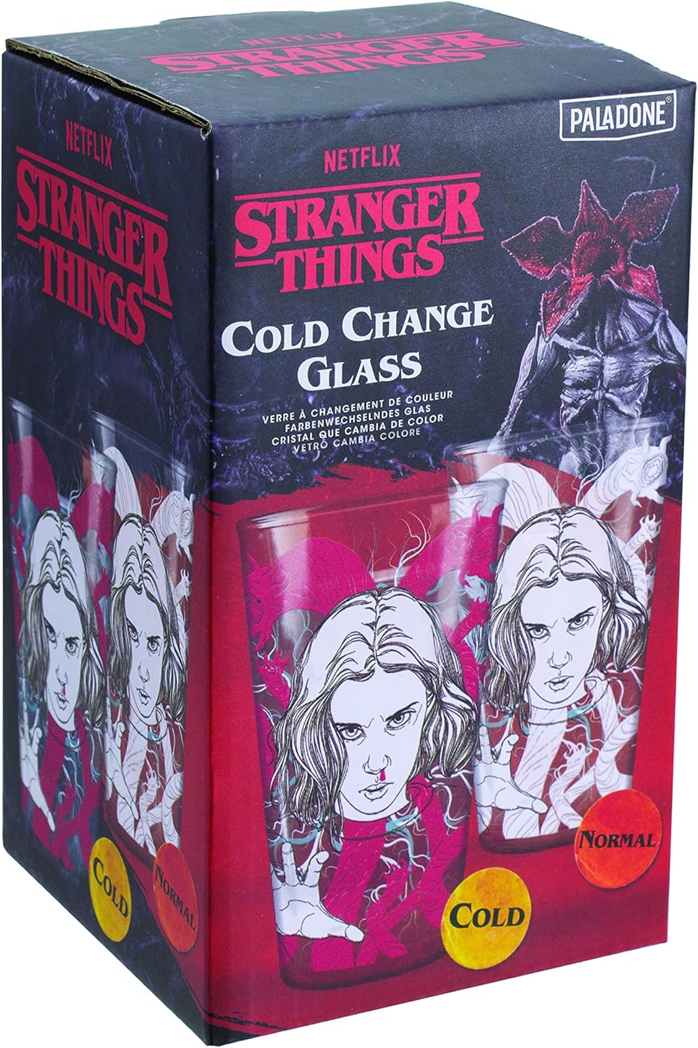 Stranger Things Eleven Drinking Glass - Paladone - Merchandise by Paladone The Chelsea Gamer