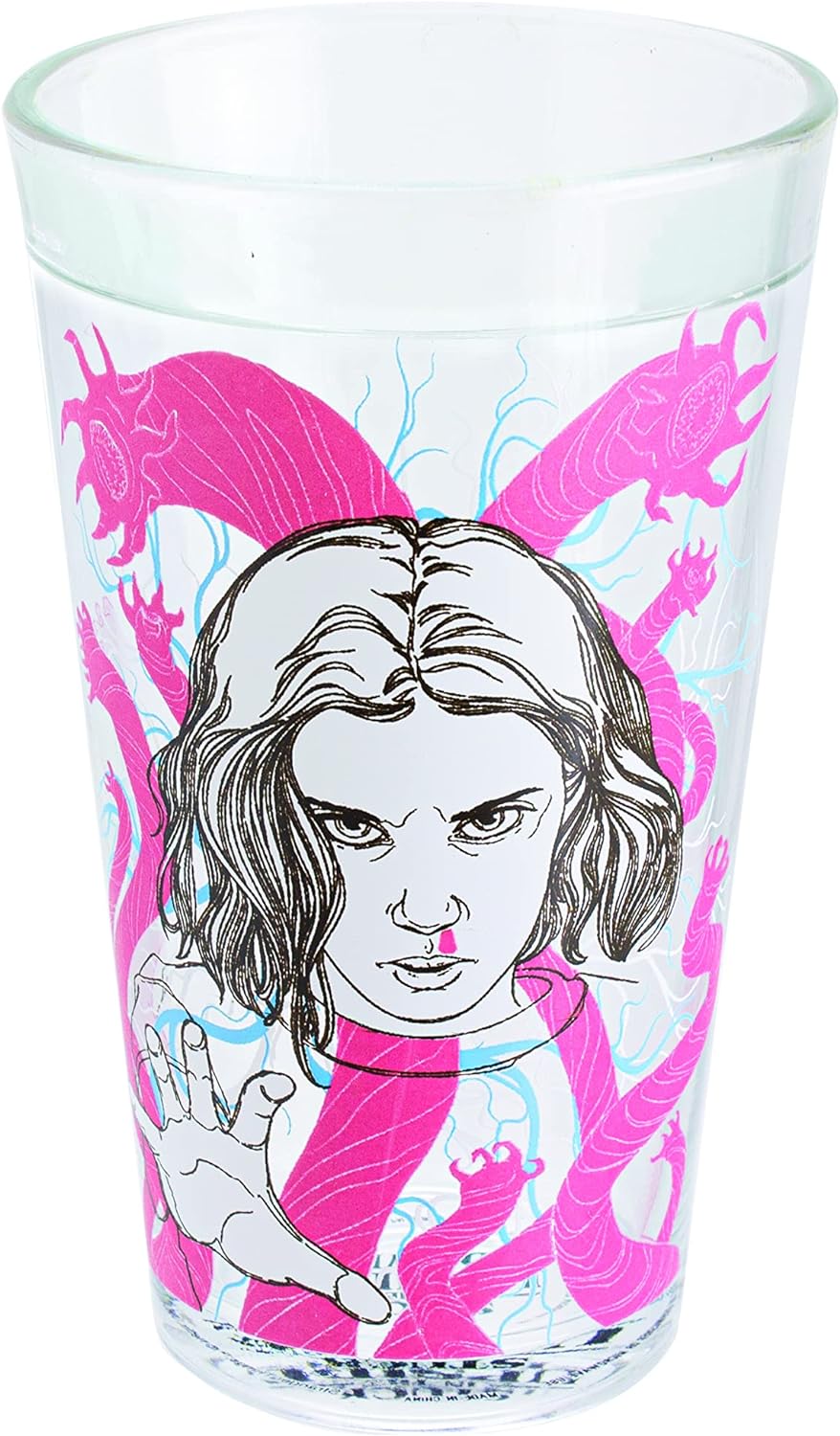 Stranger Things Eleven Drinking Glass - Paladone - Merchandise by Paladone The Chelsea Gamer