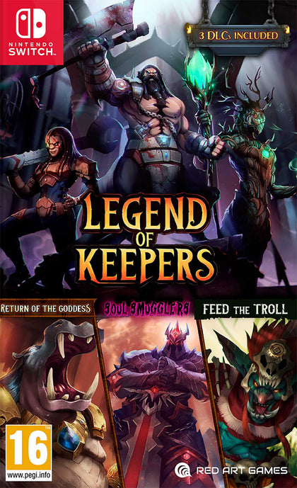 Legend of Keepers - Nintendo Switch - Video Games by Red Art Games The Chelsea Gamer