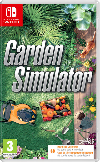 Garden Simulator - Nintendo Switch - Code In A Box - Video Games by Maximum Games Ltd (UK Stock Account) The Chelsea Gamer