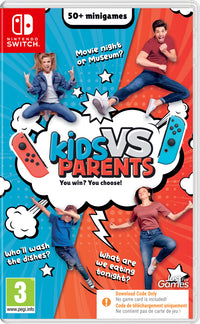 Kids v Parents - Nintendo Switch - Code In A Box - Video Games by Maximum Games Ltd (UK Stock Account) The Chelsea Gamer