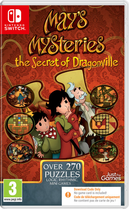 May's Mysteries: The Secret of Dragonville - Nintendo Switch - Code In A Box - Video Games by Maximum Games Ltd (UK Stock Account) The Chelsea Gamer