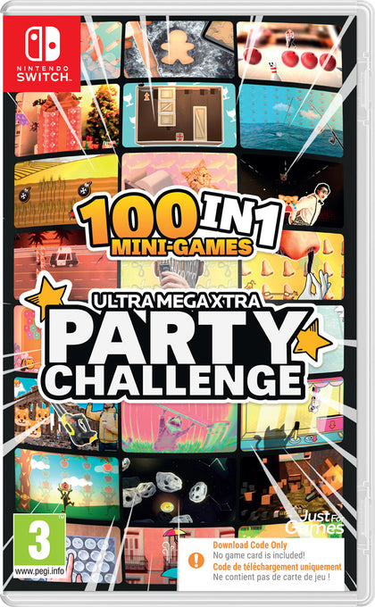 Ultra Mega Xtra Party Challenge - Nintendo Switch - Code In A Box - Video Games by Maximum Games Ltd (UK Stock Account) The Chelsea Gamer