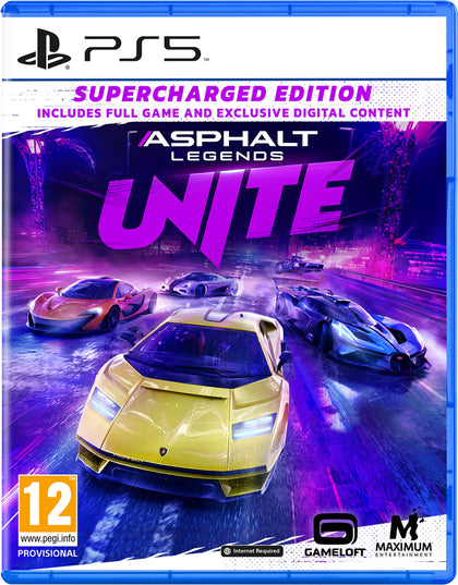 Asphalt Legends UNITE: Supercharged Edition - PlayStation 5 - Video Games by Maximum Games Ltd (UK Stock Account) The Chelsea Gamer