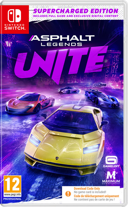 Asphalt Legends UNITE: Supercharged Edition - Nintendo Switch - Video Games by Maximum Games Ltd (UK Stock Account) The Chelsea Gamer