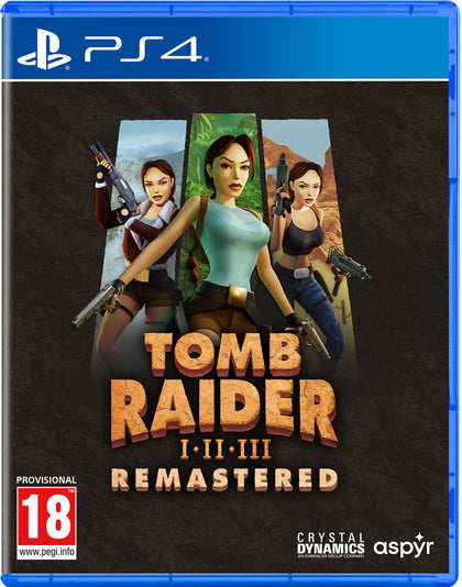 Tomb Raider I-III Remastered Starring Lara Croft - PlayStation 4 - Video Games by U&I The Chelsea Gamer