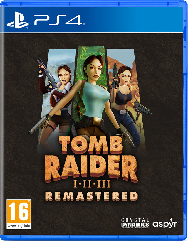 Tomb Raider I-III Remastered Starring Lara Croft - PlayStation 4 - Video Games by U&I The Chelsea Gamer