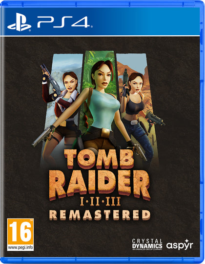 Tomb Raider I-III Remastered Starring Lara Croft - PlayStation 4