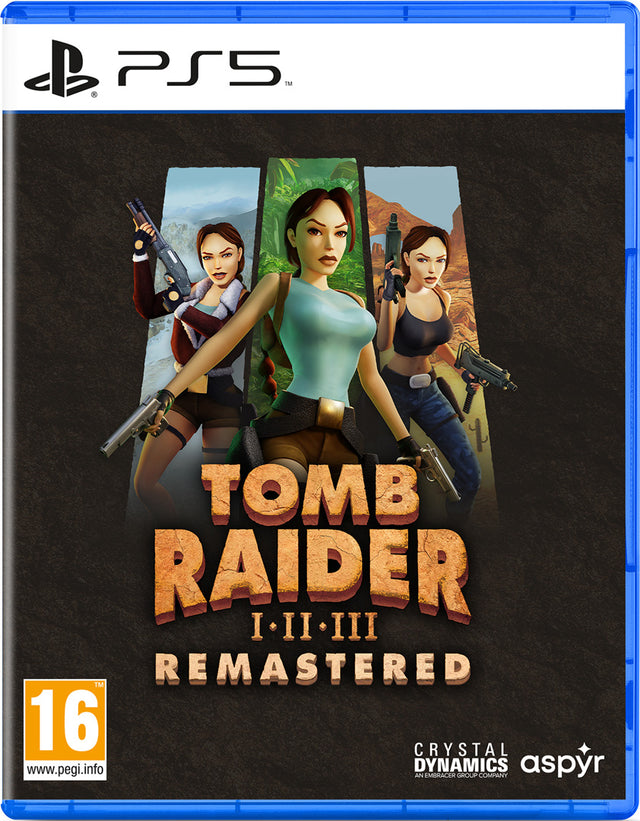 Tomb Raider I-III Remastered Starring Lara Croft - PlayStation 5 - Video Games by U&I The Chelsea Gamer