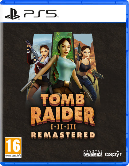 Tomb Raider I-III Remastered Starring Lara Croft - PlayStation 5