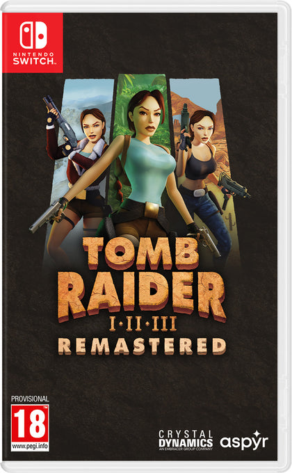 Tomb Raider I-III Remastered Starring Lara Croft - Nintendo Switch - Video Games by U&I The Chelsea Gamer
