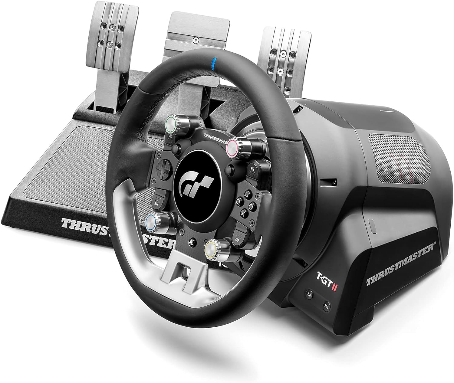 Thrustmaster T-GT II Racing Wheel & Pedal Set - Console Accessories by Thrustmaster The Chelsea Gamer