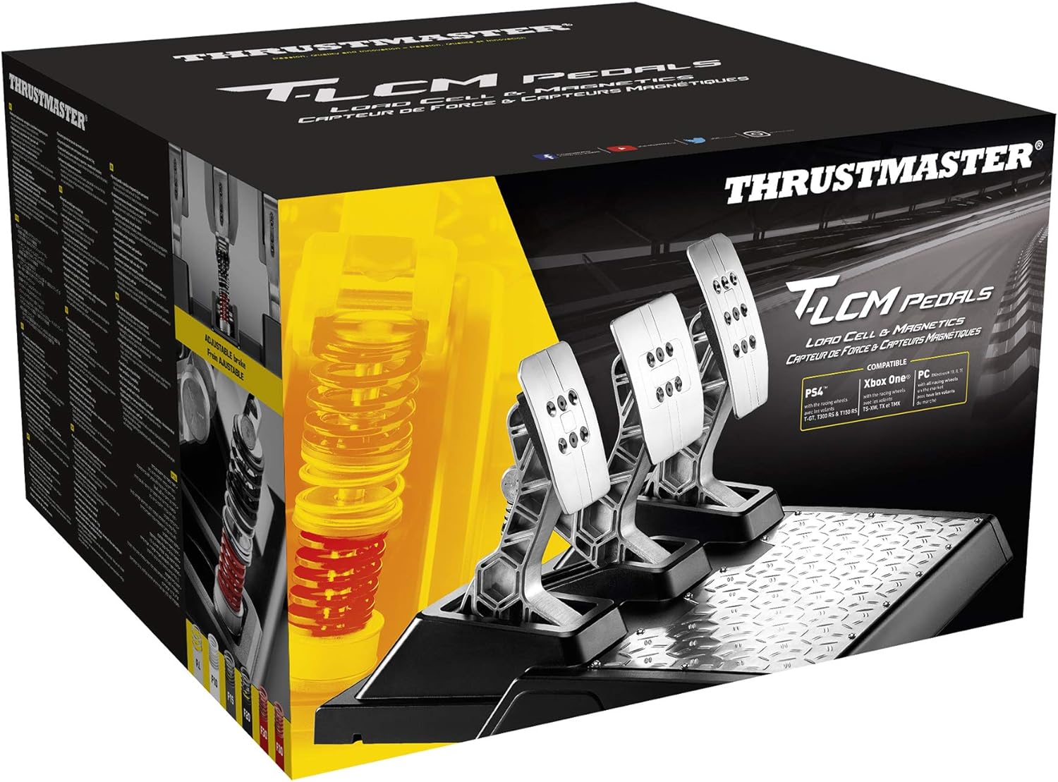 Thrustmaster T-LCM - Loadcell Pedal Set - Console Accessories by Thrustmaster The Chelsea Gamer