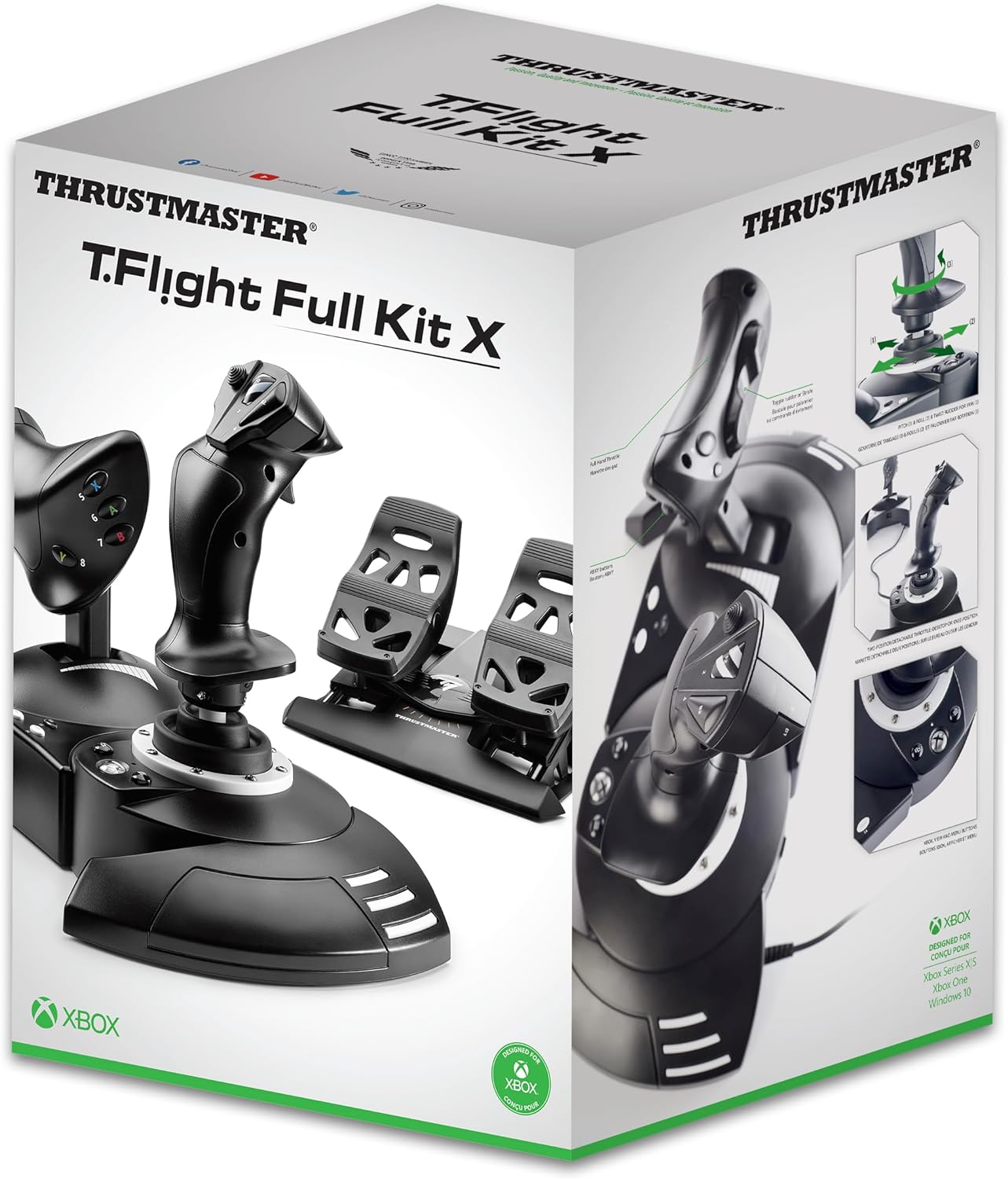 Thrustmaster T.Flight Full Kit X for Xbox & PC - Console Accessories by Thrustmaster The Chelsea Gamer