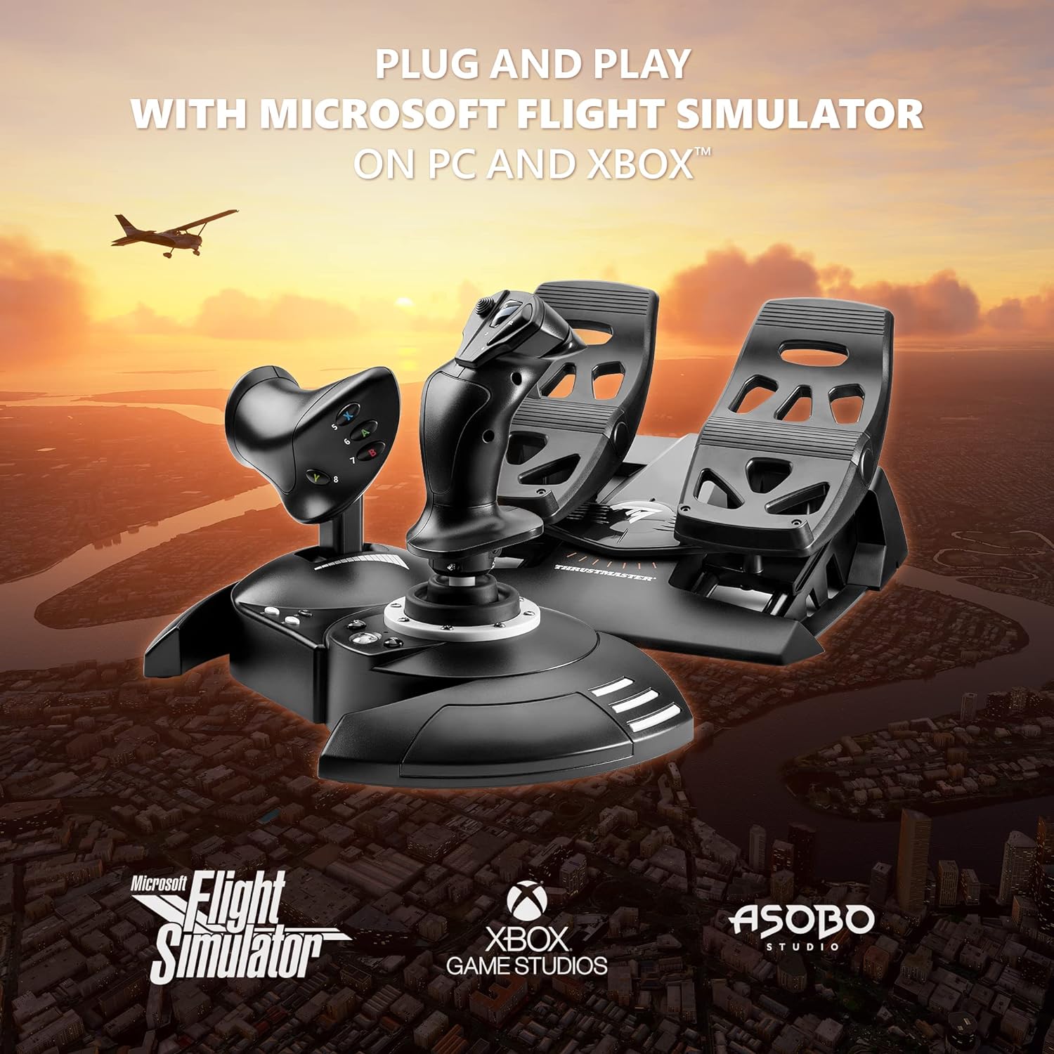 Thrustmaster T.Flight Full Kit X for Xbox & PC - Console Accessories by Thrustmaster The Chelsea Gamer