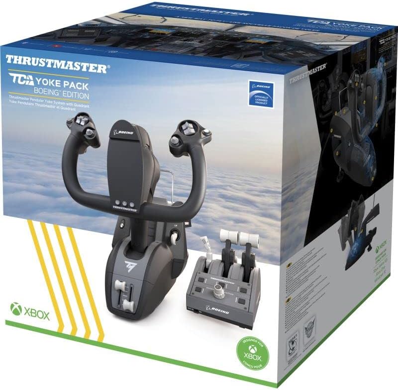 Thrustmaster TCA Yoke Pack Boeing Edition - Console Accessories by Thrustmaster The Chelsea Gamer