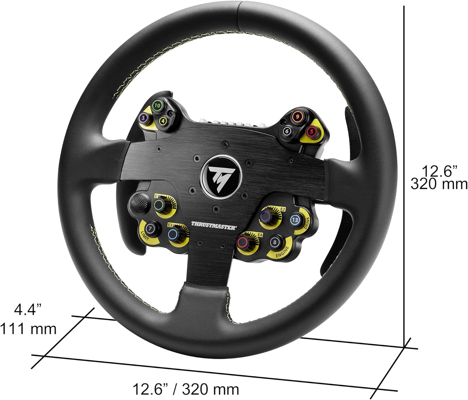 Thrustmaster EVO Racing 32R Leather Wheel Add-on - Console Accessories by Thrustmaster The Chelsea Gamer