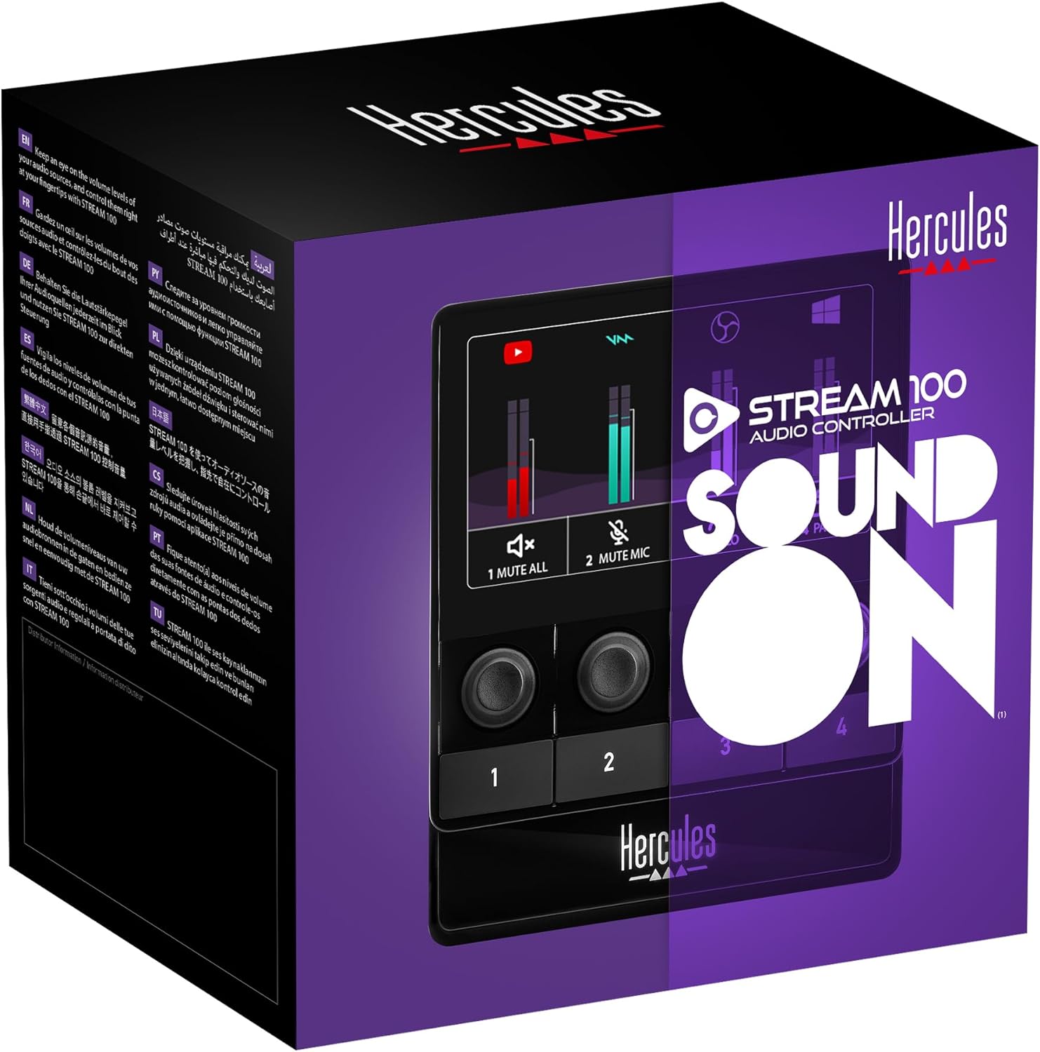 Hercules Stream 100 - Audio Controller - Console Accessories by Thrustmaster The Chelsea Gamer