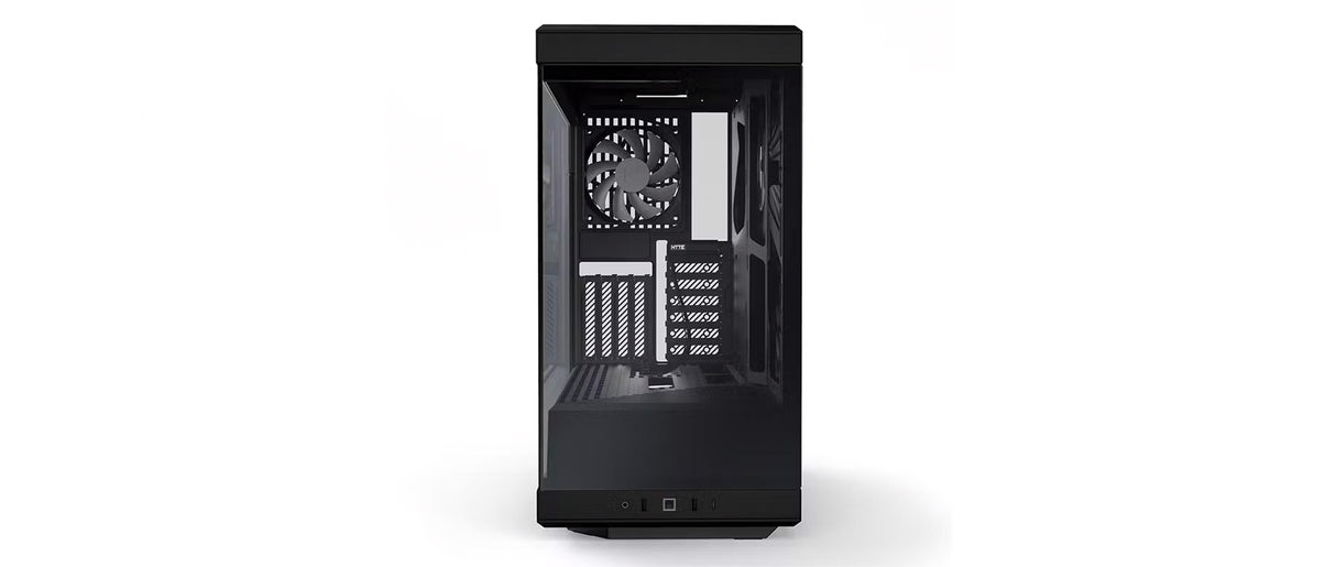 Hyte Y40 Mid Tower PC Case - Pitch Black - Core Components by Hyte The Chelsea Gamer