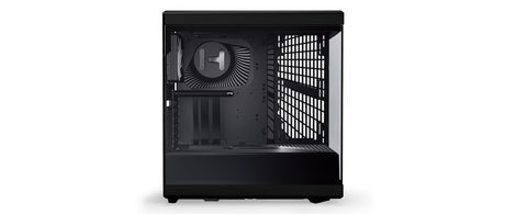 Hyte Y40 Mid Tower PC Case - Pitch Black - Core Components by Hyte The Chelsea Gamer