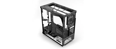 Hyte Y40 Mid Tower PC Case - Panda White - Core Components by Hyte The Chelsea Gamer