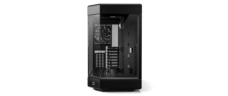 Hyte Y60 Mid Tower PC Case - Pitch Black - Core Components by Hyte The Chelsea Gamer