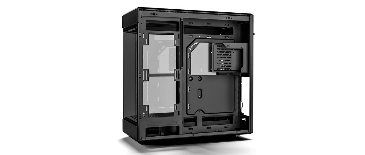 Hyte Y60 Mid Tower PC Case - Pitch Black - Core Components by Hyte The Chelsea Gamer